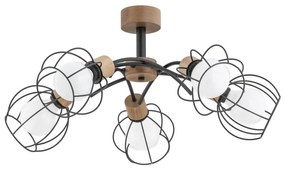 Lampadario a sospensione con supporto rigido PALOMA 5xE27/60W/230V