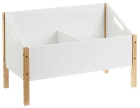 Libreria per bambini bianca 63x42 cm - Casa Selección