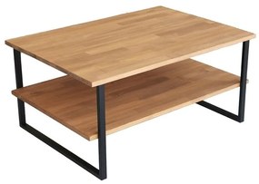 Tavolino in colore naturale 60x85 cm Neta - Neostill