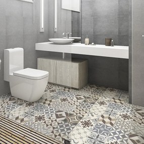 Adesivo per pavimenti impermeabile Brown Style, 100 x 60 cm - Ambiance