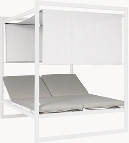 Daybed da giardino doppio con tettuccio solare Konnor