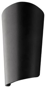 Lampada applique da esterno 10,5x5 cm PIC in alluminio verniciato Nero