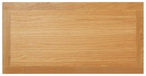 Tavolino da caffè 90x45x40 cm in legno massello di rovere