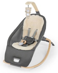 Ingenuity - Lettino vibrante per bambini EVERY SEASON WESLEY 3xC grigio