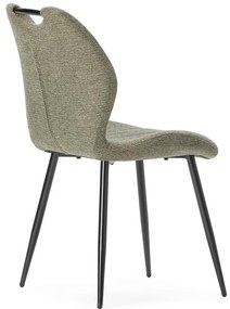 Set di 4 sedie da pranzo verdi Muli - Marckeric