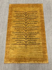 Loribaft Tappeto persiano 140 x 90 Giallo (Iran) Annodato A Mano
