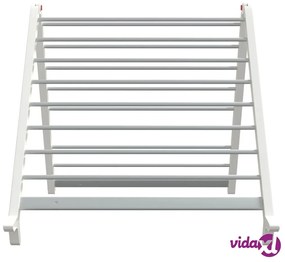 vidaXL Stendibiancheria Vasca da Bagno Estensibile 53-90 cm Alluminio