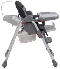 Seggiolone Pappa per Bambini Grigio