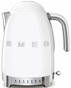 Bollitore Smeg KLF04WHEU 2400 W 1,7 L Bianco Acciaio inossidabile Plastica