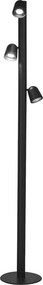 Lampione da giardino, Phily H 211 cm, antracite, IP44 INSPIRE