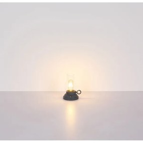 Globo 58016A - Lampada da tavolo LED dimmerabile PETRO 1W/3,7V 1200mAh antracite