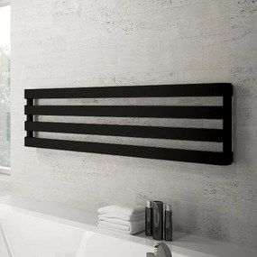 Termoarredo bagno IRSAP 43x150 cm interasse 1276 mm nero serie Step