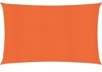 Vela Parasole 160 g/m Rettangolare Arancione 5x7 m in HDPE 311687