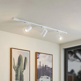 Lindby Sistema binario monofase Linaro, GU10, bianco, a 3 luci