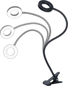 Brilagi -LED Lampada dimmerabile con clip ORBELA LED/8W/5V 3000/4000/5000K nera