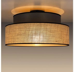 Plafoniera BOHO 1xE27/60W/230V diametro 40 cm marrone/beige