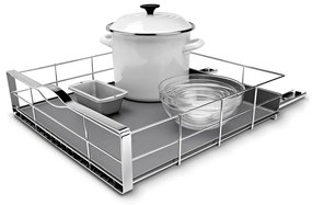 Organizzatore da cucina in acciaio inox - simplehuman