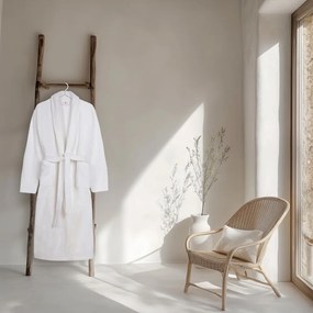 Accappatoio bianco in cotone XS/S Terry – HIP