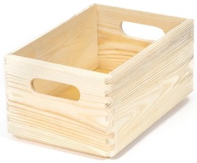 Scatola in legno di pino Custom, 30 x 20 x 14 cm - Compactor