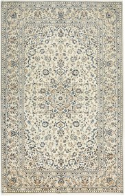 Kashan Tappeto 310 x 200 Beige (Iran) Annodato A Mano