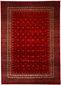 Loribaft Tappeto 350x250 Rosso (Indian) Annodato A Mano