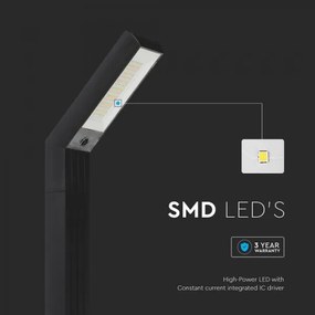 Lampada solare 2 in 1 LED/1,5W/3,7V IP65 1500 mAh