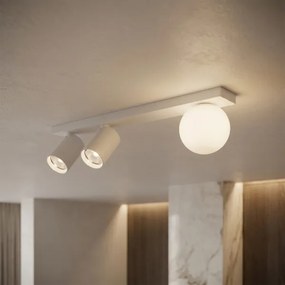 Brilagi - Faretto SELE BALL 2xGU10/30W/230V + 1xG9/10W bianco