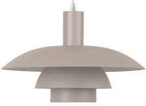Lampada a sospensione su cavo FERRO 1xE27/15W/230V grigio