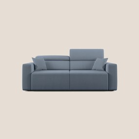Orwell divano con seduta estraibile in microfibra smacchiabile T11 carta da zucchero 180 cm