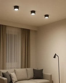 Faretto LED/5W/230V 3000/4000/6400K Ø 7,5 cm nero