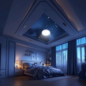 Aigostar - Lampada da soffitto a LED da 36 W, 230 V, con telecomando
