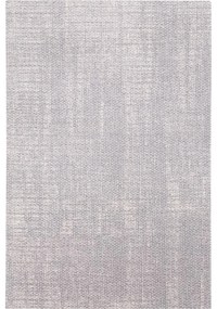 Tappeto in lana grigio chiaro 133x180 cm Eden - Agnella