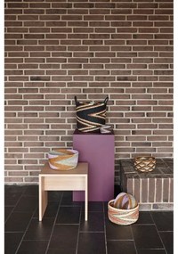 Tavolo pieghevole in legno di quercia Less, 40 x 40 cm - Hübsch