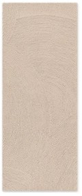 Passatoia beige in lana tessuta a mano 80x200 cm Eleni Light Beige – Hanse Home