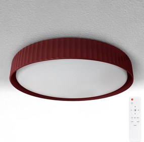 Brilagi-LED Plafoniera dimmerabile LUCIA LED/60W/230V Ø 59 cm rossa+telecomando