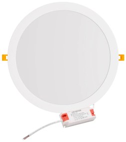 Pannello LED Rotondo 30W 3.000lm no Flickering Foro Ø278-285mm Colore Bianco Caldo 3.000K