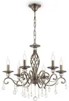 Lampadario Royal Classic in Metallo Grace Ottone