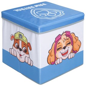 Organizer per giochi da bambino in tessuto 30x30x30 cm Paw Patrol – Roba