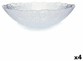 Ciotola Rio Trasparente Cristallo 30,5 x 8,6 x 30,5 cm (4 Unità)