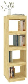 Libreria/divisorio 40x35x135 cm in legno massello di pino