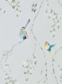 Harlequin Carta da parati Iyanu - Mist/ Linden