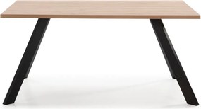 Tavolo da pranzo con piano in rovere 90x160 cm Texas - Marckeric