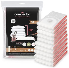 Sacchetti per il vuoto in set da 10 pezzi Premium Valve L - Compactor