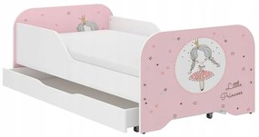 Bellissimo letto per bambini 160 x 80 cm con principessa