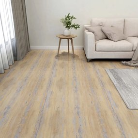 Listoni Per Pavimenti Autoadesivi 55 Pz İn Pvc 5,11 M² Marroni /