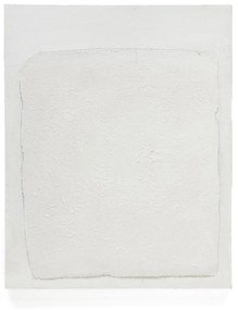 Kave Home - Tela astratta Rodes bianca 80 x 100 cm