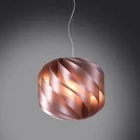 Sospensione 3 Luci Pink Metal in Metallo Cromato Cm. 72 x 70