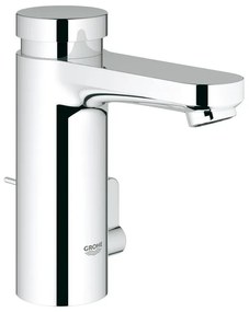 Rubinetto per lavabo a canna media getto laminare cristallino Eurosmart cromo lucido GROHE