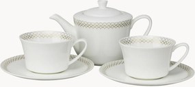 Set da tè in Bone China Jade, set da 5