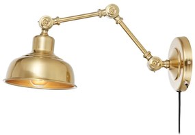 Lampada da parete in colore oro Grimstad - Markslöjd